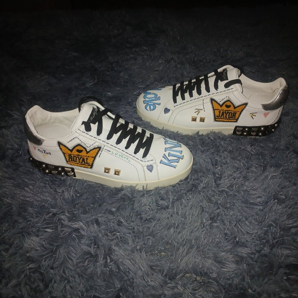 DOLCE & GABBANA CUSTOM SNEAKERS
